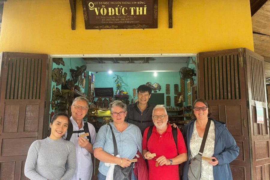 A group visit local artisan in Hoi An Vietnam - Vietnam Cambodia Tour Packages
