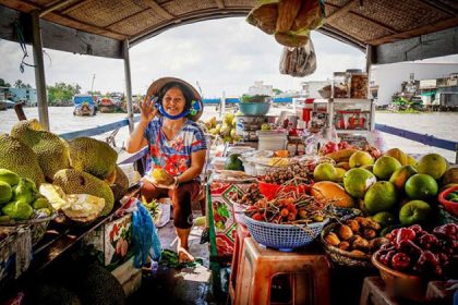 Cai be market - Southeast Asia travel packages