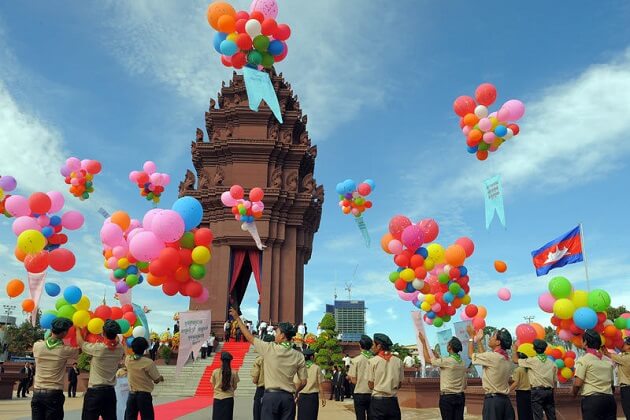 Cambodian National Day - festival in cambodia