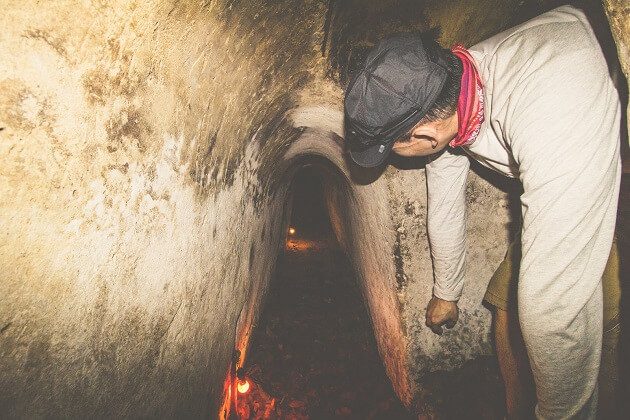 Cu Chi Tunnels - best tour to Vietnam Cambodia Laos