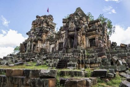 Ek Phnom Temple - cambodia classic tour packages