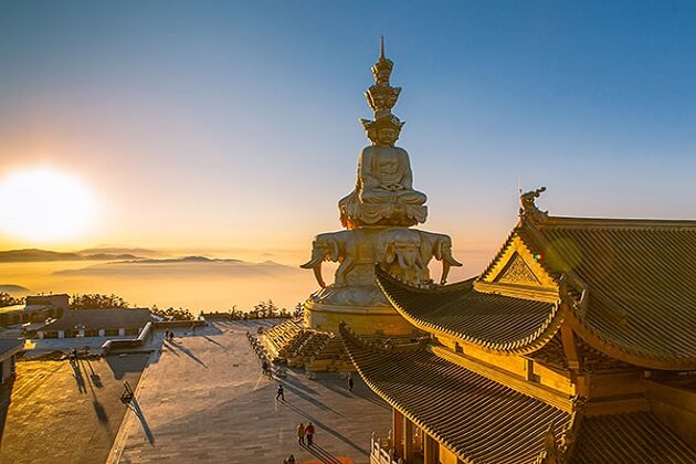 Golden Summit of Mount Emei - 2 week itinerary of china