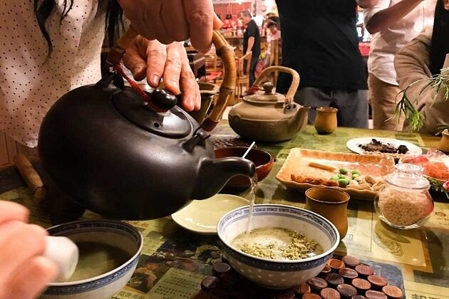 Hakka pound tea - taiwan adventure tours