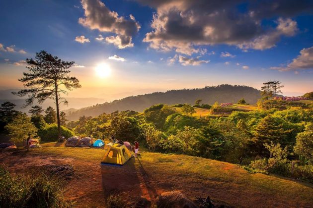 Huai Nam Dang National Park in thailand