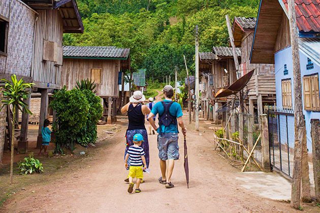 Ikhos tribal villages - indochina itinerary 3 weeks