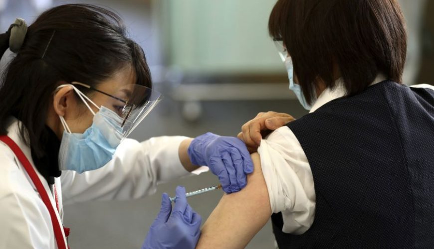 Japan starts COVID-19 Vaccination Campaign