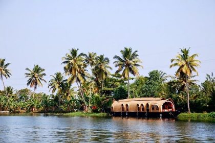 Kerala's famous backwaters