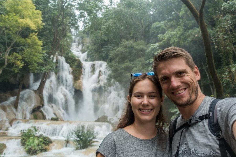 Kuang Si Waterfall in Luang Prabang laos tours​