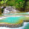 Kuang Si waterfall - 3 week indochina itinerary