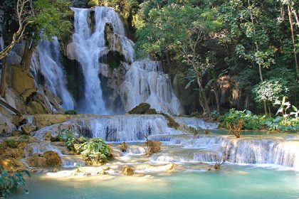 Kuang Si waterfall