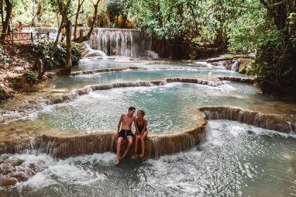 Kuang Si waterfall - laos classic vacation