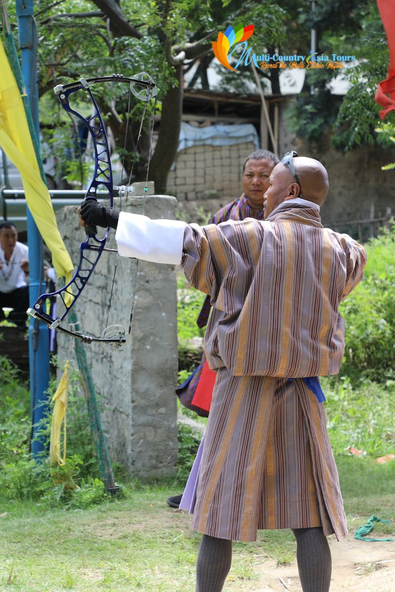 Man visit Bhutan in asia tour packages - Multi-country Asia Tours