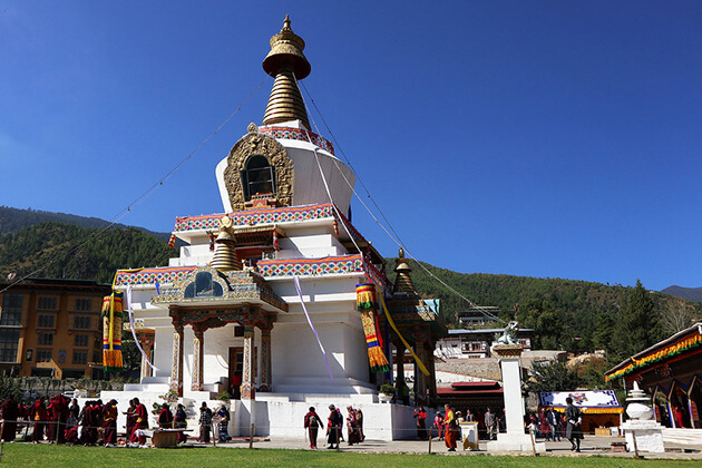 Memorial Chorten - bhutan nepal and tibet tours