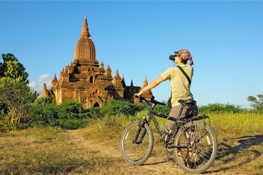 Myanmar Cycling Tour in Minnanthu Village