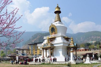 National Memorial Chorten - best bhutan classic tour