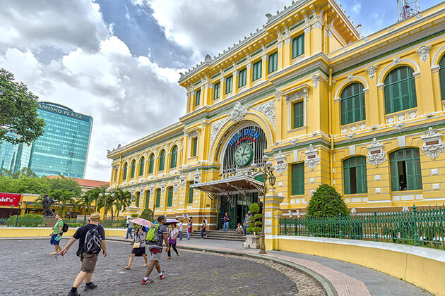 Old Saigon Post Office - best indochina itinerary