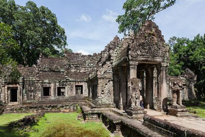 Preah Khan temple - vietnam cambodia laos myanmar itinerary