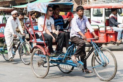 Rickshaw Ride - india