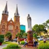 Saigon’s Neo-Romanesque Notre Dame Cathedral