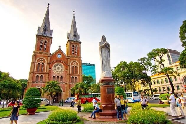 Saigon’s Neo-Romanesque Notre Dame Cathedral
