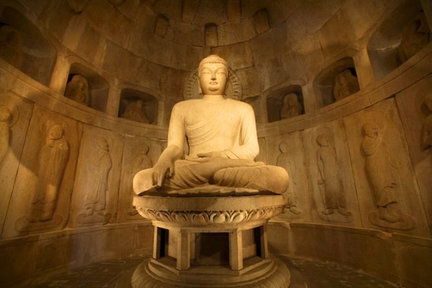 Seokguram Grotto in south korea