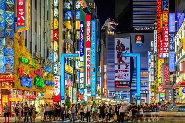Shinjuku district - best japan family tours