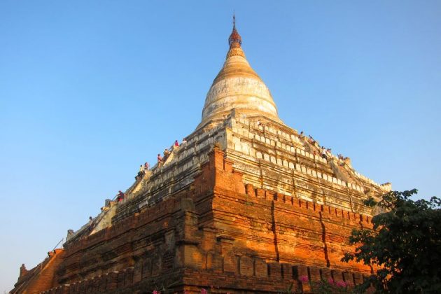 Shwesandaw Pagoda in myanmar
