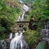 Silver waterfall