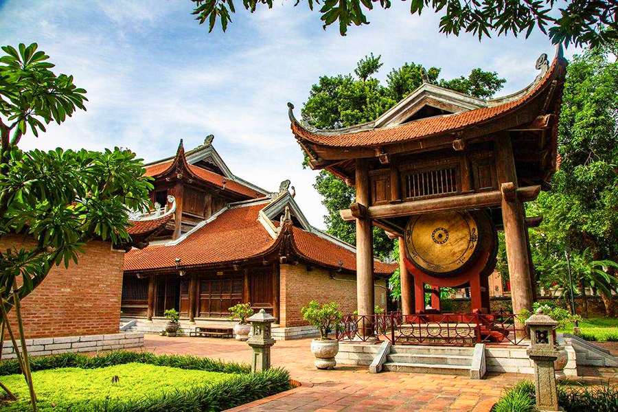 Temple of Literature -Vietnam Cambodia tour