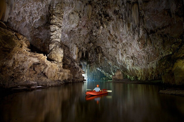 Tham Nam Water Cave - laos vacation