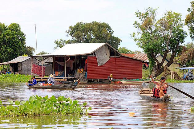 Tonle Sap Lake - vietnam cambodia thailand tour package