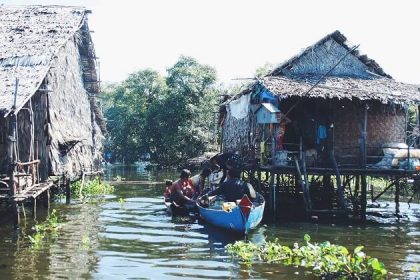Tonle sap lake - best cambodia family tours