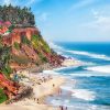 Varkala beach - india cycling tour 14 days
