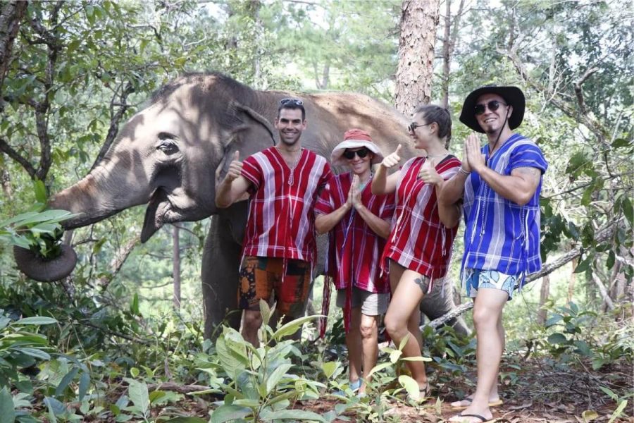 Visit Elephant Safari Chiang Dao with Hmong Village in south east asia holiday packages 19 days