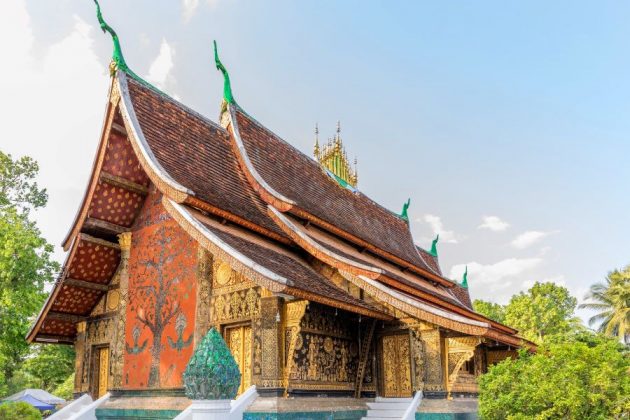 Wat Xieng Thong in luang prabangWat Xieng Thong in luang prabang