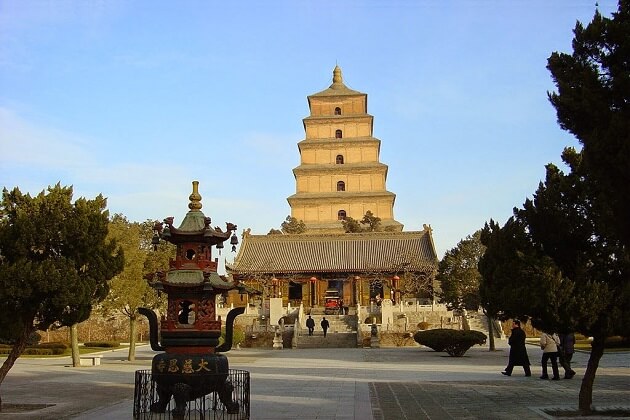 Wild Goose Pagoda - east asia holiday packages