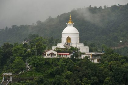 World Peace Pagoda - nepal 2 week trip
