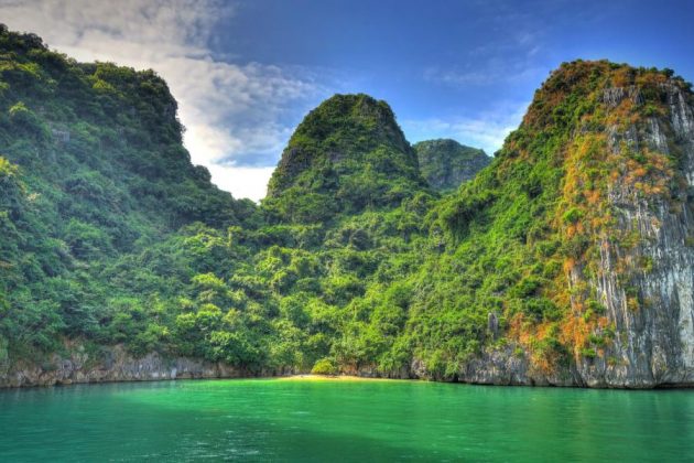 a corner of halong bay