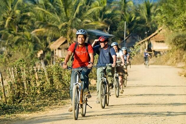 best laos cycling tours