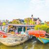 cai be floating market in mekong delta south vietnam