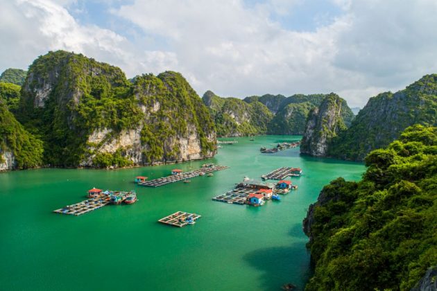 halong bay unesco world heritage site in vietnam