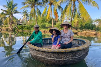 hoi an basket boat journey