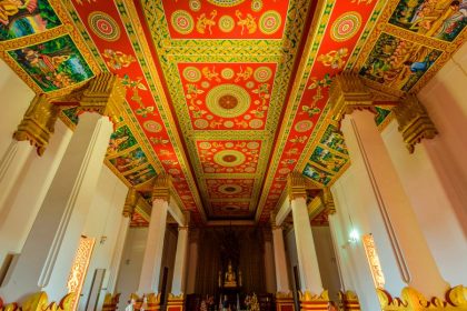 inside that pha luang in laos