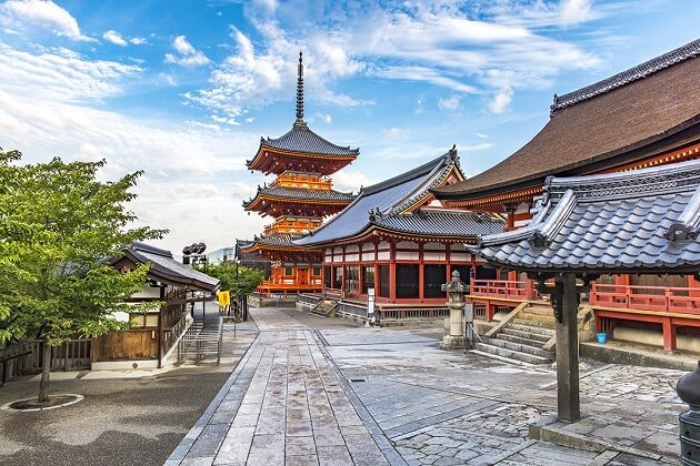 kiyomizu temple - east asia tour package