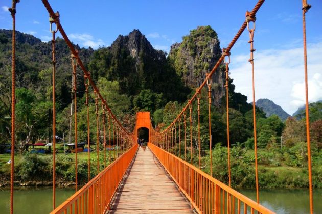 nature in vang vieng laos