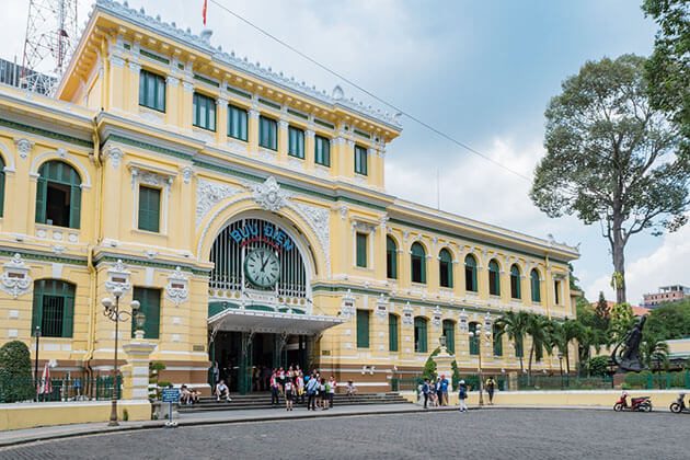 old post office - vietnam cambodia thailand itinerary