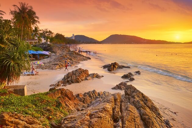 phuket beach - thailand 2 week tour