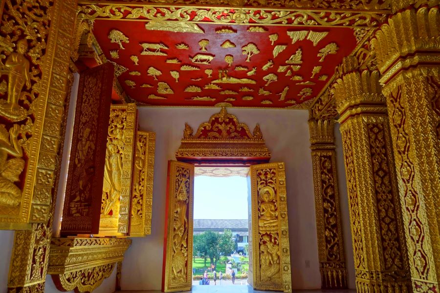 royal palace in luang prabang laos
