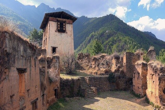 ruins of Drukgyel Dzong