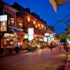 siem reap city at night
